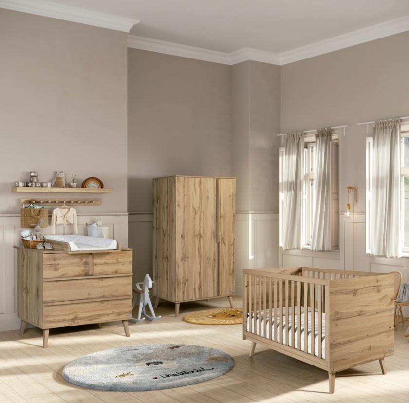 MICUNA - MARTHA COT 120 X 60 OAK